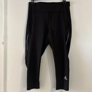 New with tags! Black Adidas running leggings.